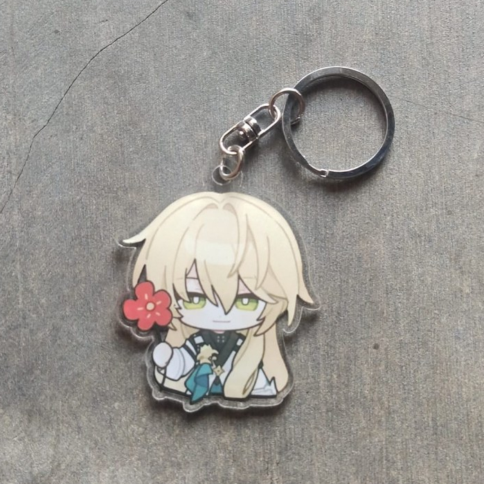Gantungan Kunci Luocha Honkai Star Rail Ganci Luocha Honkai Star Rail Gantungan Kunci Akrilik Luocha
