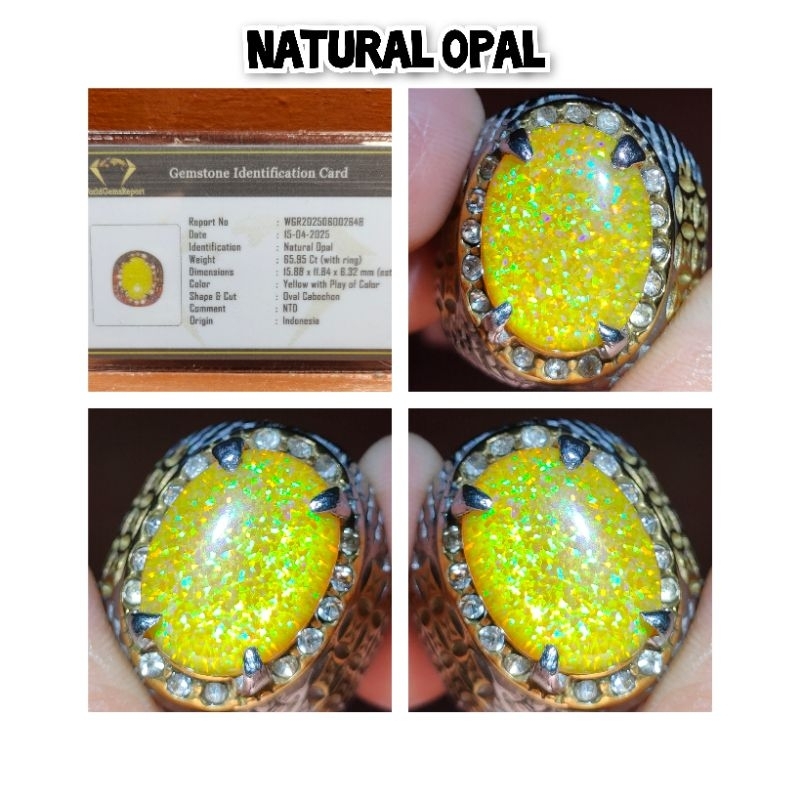 NATURAL BATU PERMATA KALIMAYA MADU BANTEN