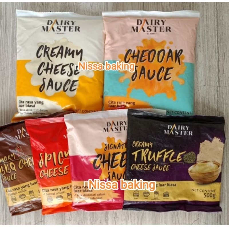 

Dairy Master Sauce By Kerry/Creamy Truffle cheese/Signature cheese/cheddar sauce/500-1kg