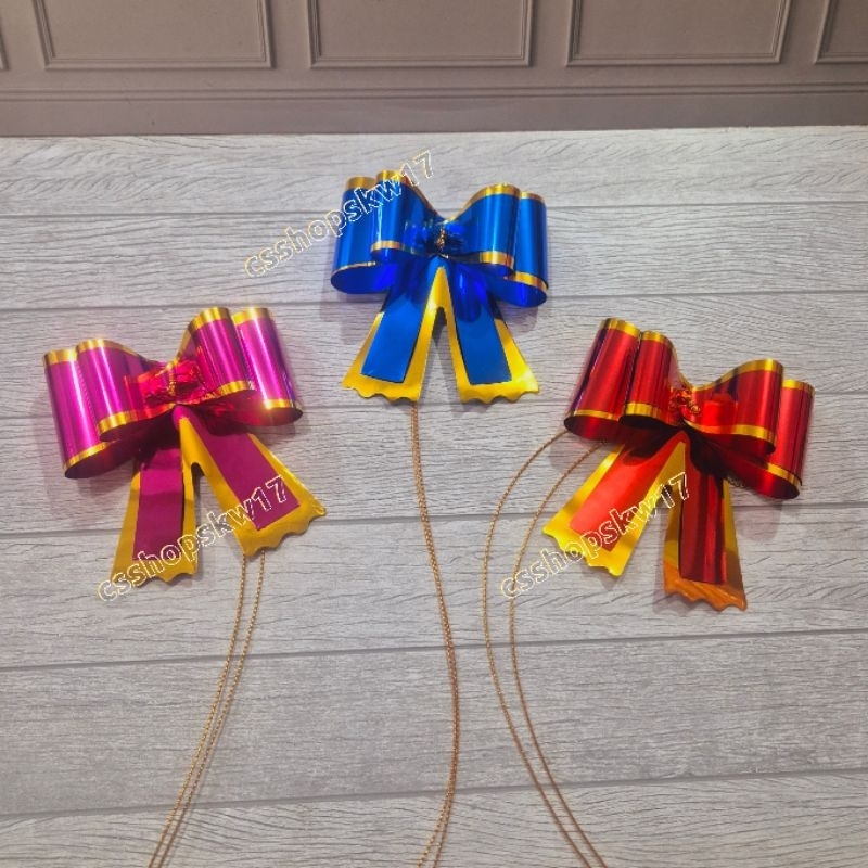 

Pita tarik kupu metalik|pita kado Parcel