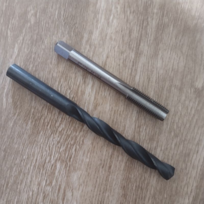 mata bor dan mata tap recoil st 10x1.25 baut 14