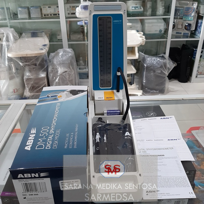 DM-500 DIGITAL SPHYGMOMANOMETER DESK ABN / Tensimeter DM 500 ABN