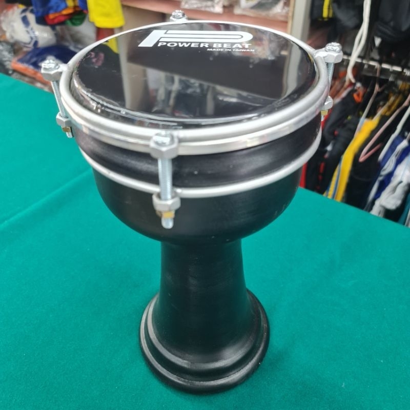 GENDANG DARBUKA KAYU 6 INCHI TINGGI 32 CM