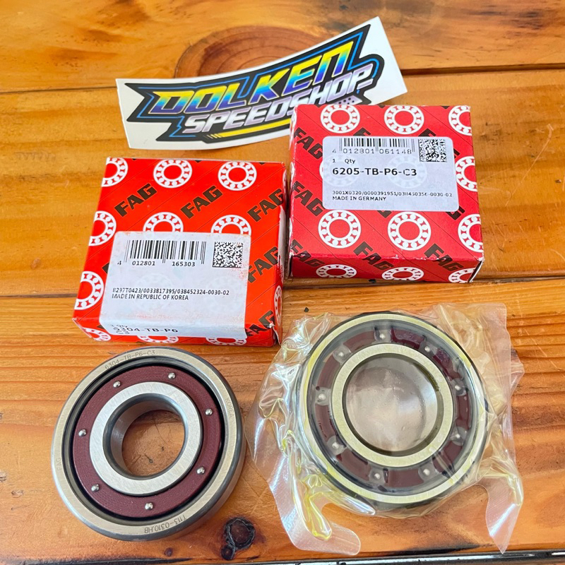 BEARING KRUK AS RXKING FAG 6205 DAN FAG 6304