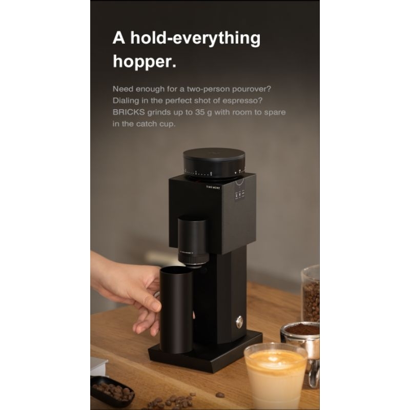 Timemore Bricks 01s Electric Coffee Bean Grinder | Elektrik Kopi Grinder