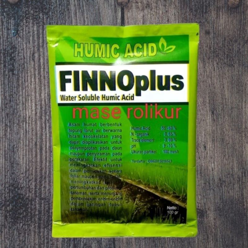 FINNOplus 100 gram pupuk organik humid acid 60%