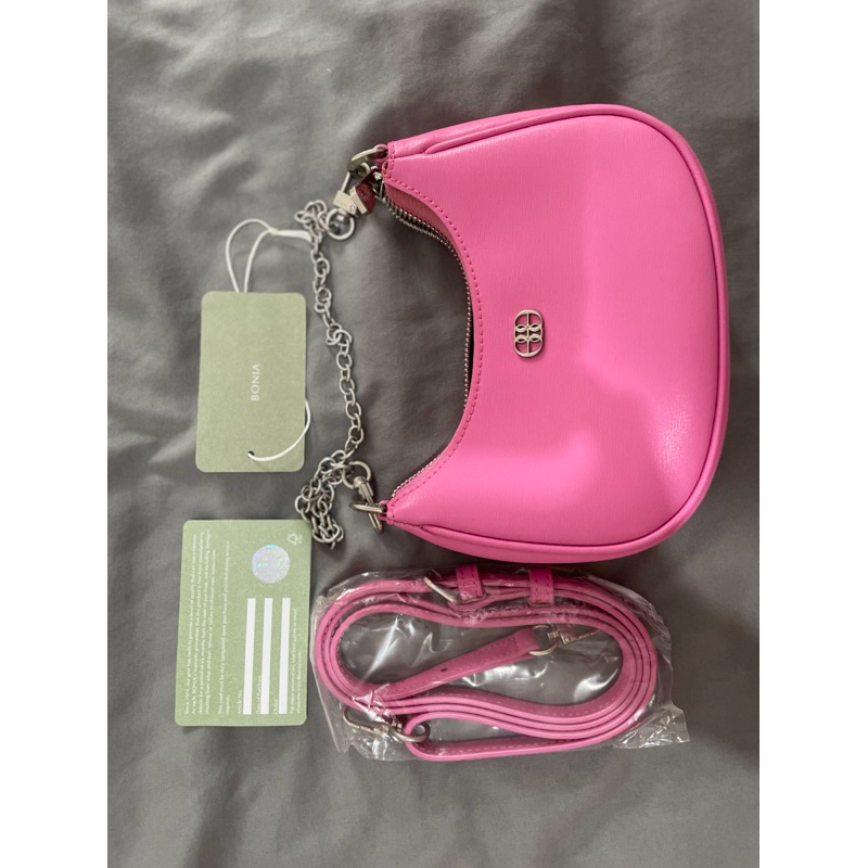 Bonia petite shoulder bag wild rose