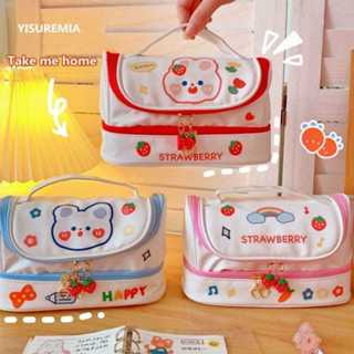 

Tempat Pensil Anak Import Lucu Pencil Case Korea Travel Make Up Pouch Serbaguna