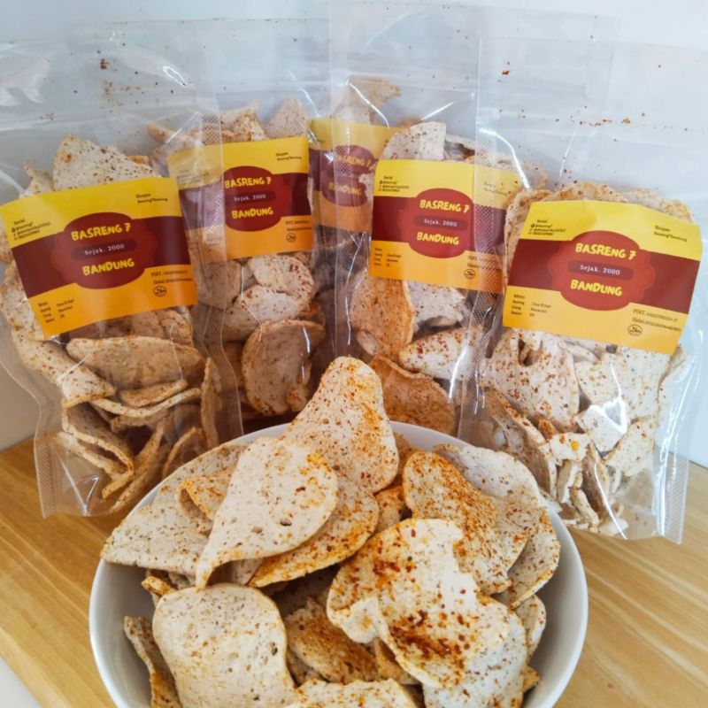 

Basreng Koin Asin Pedas Daun Jeruk 100 gram