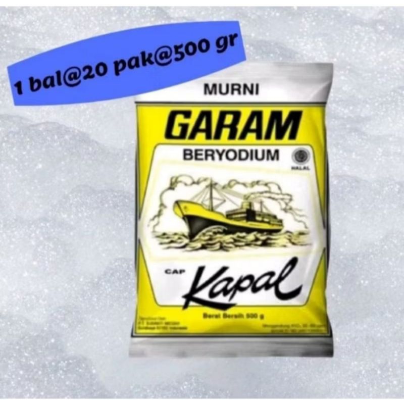 

GARAM KAPAL 500 GR ISI 20