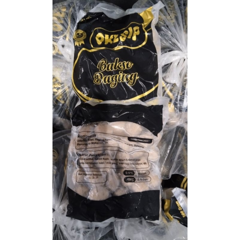 

pentol bakso daging isi 50 Okesiip