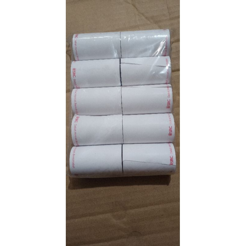 

kertas kasir logo src 57x40mm coreles 10pcs