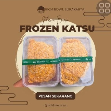 

Bisa COD || Frozen Katsu Home Made Official Produk RichBowlSolo