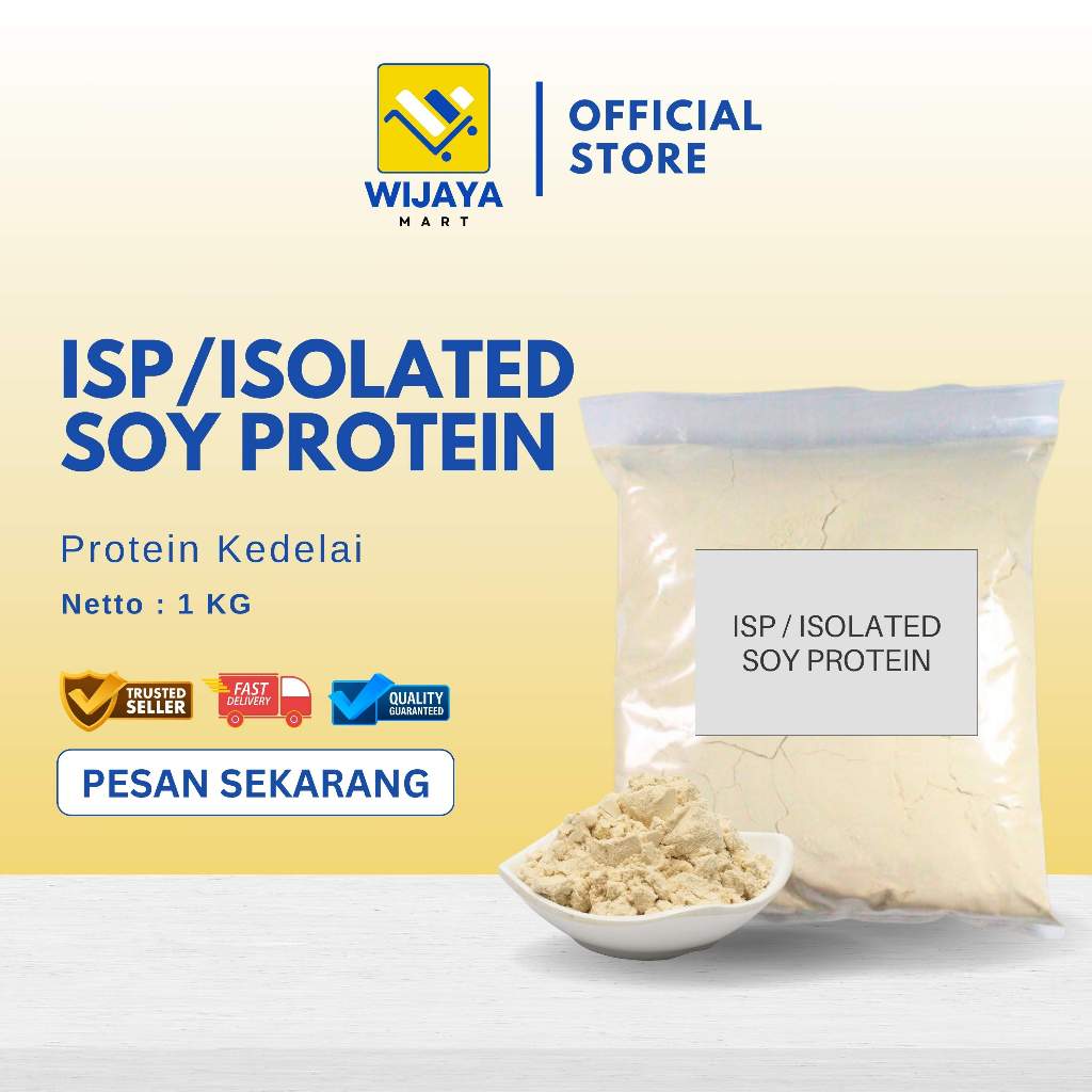 

ISP / Isolated Soy Protein / Pengenyal / Pengikat Lemak nugget, bakso 1 KG