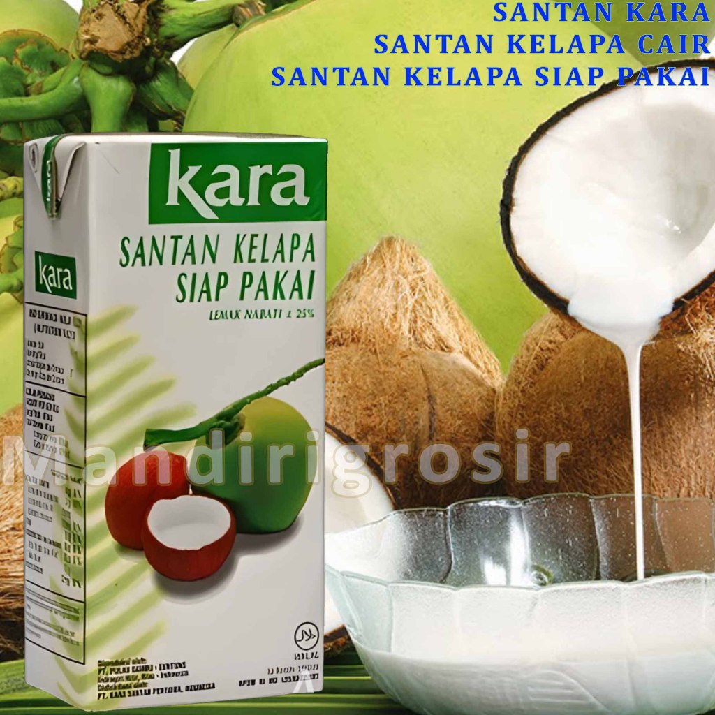 

Santan Krim Kelapa * Santan Kara * Santan Kelapa Siap Pakai * 1000ml