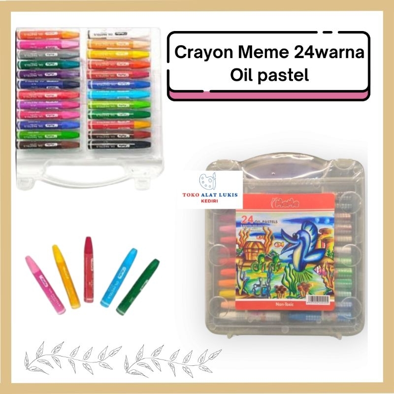 

CRAYON MEME 24W ,Crayon 24 warna