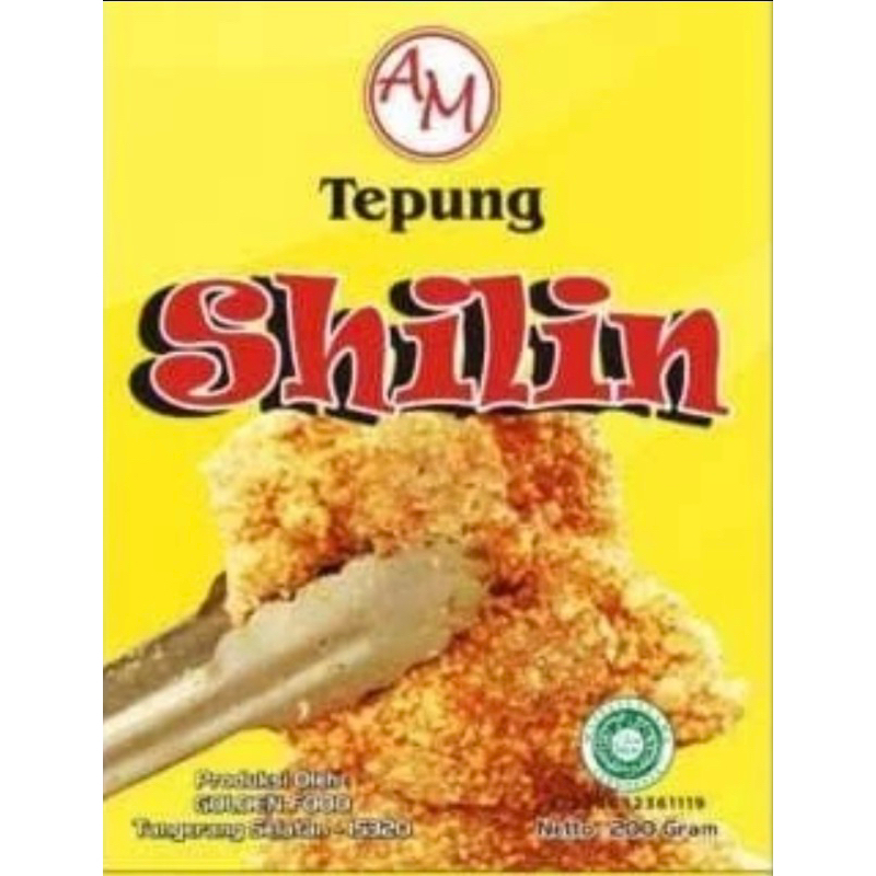 

Tepung Shilin AM 200 Gram Halal / AM Tepung Shilin