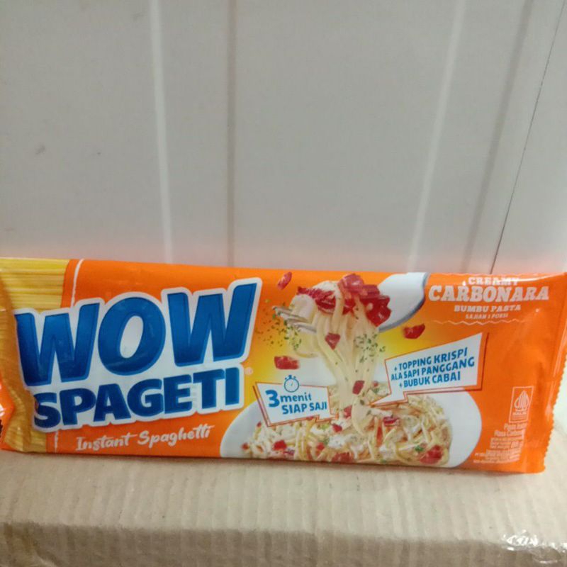 

Wow Spaghetti Carbonara 88gr