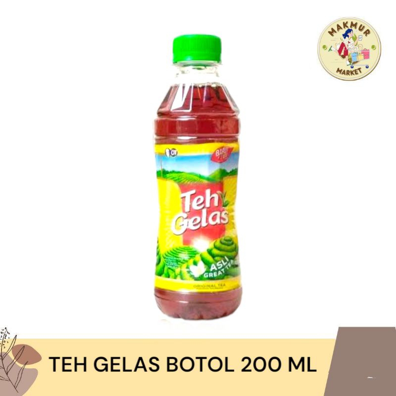 Teh Gelas botol 200 ml