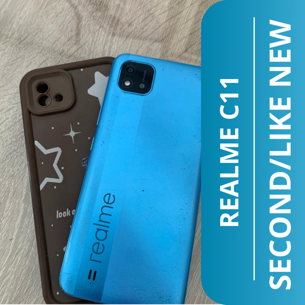 HP SECOND REALME C11 4/64GB/ HP + CHARGER / REALME C11 HP SECOND