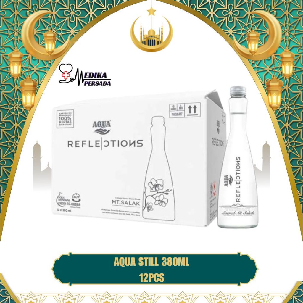 

Aqua Reflections 380ml Still 1 dus / Karton isi 12 Botol