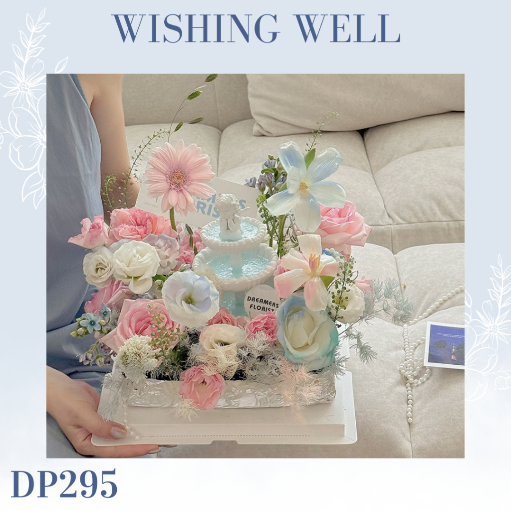 

Aksesoris Wishing Well / Ornament flower box / Ornament Cake