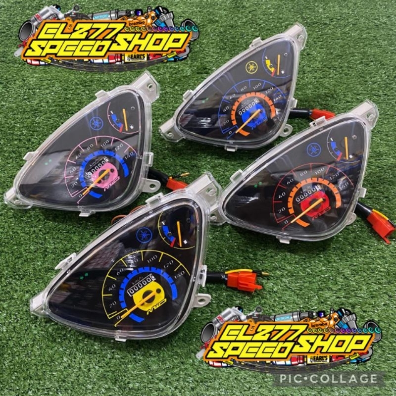 SPEEDOMETER MIO SPORTY 5 TL DAN MIO SMILE MODEL FILIPINA 1 SET KILOMETER MIO SPORTY 5TL DAN MIO SMIL