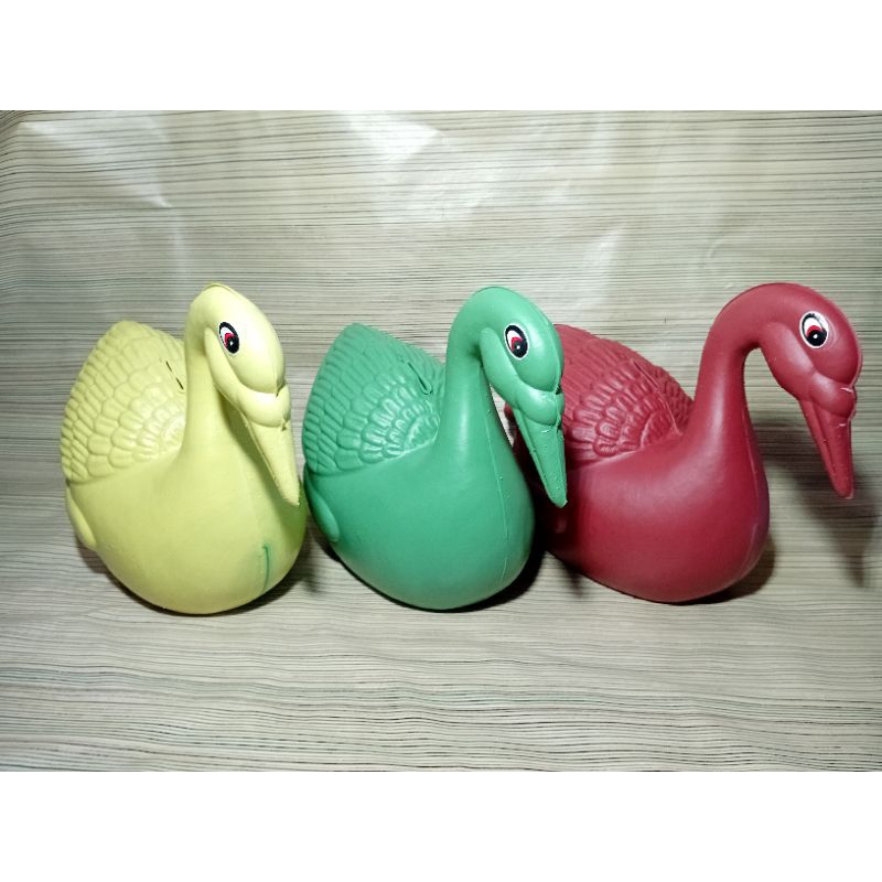 CELENGAN ANGSA/ CELENGAN PLASTIK ANGSA / CELENGAN PLASTIK / CELENGAN KARAKTER / TABUNGAN PLASTIK ANG