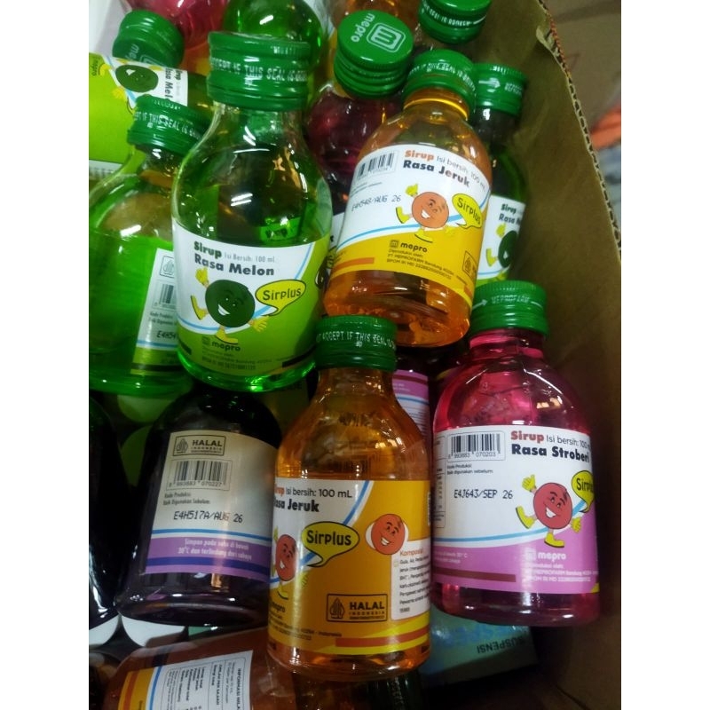 

Sirplus sirup all varian per botol