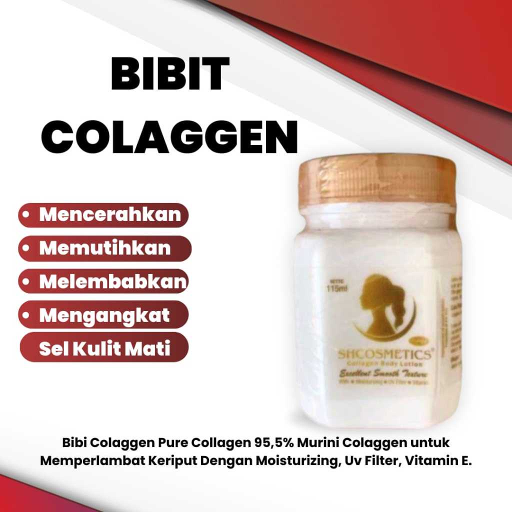 ❦L A R I S ❦ Bibit Collagen Lotion Pemutih Badan Bibit Collagen Sh Cosmetics Hand Body Lotion Whiten
