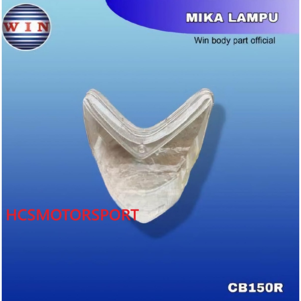 MIKA REFLEKTOR LAMPU DEPAN CB150R CB 150R OLD LAMA MERK WIN ORI