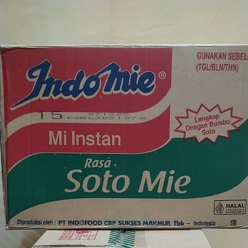 

Indomie Soto Mie 1 dus
