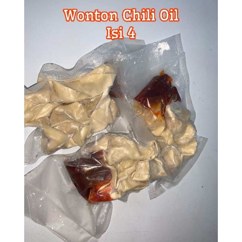 

WONTON AYAM CHILI OIL ISI 4 FROZEN FOOD