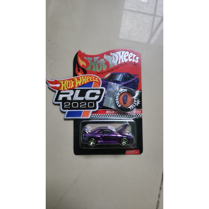 hotwheels rlc r34 purple