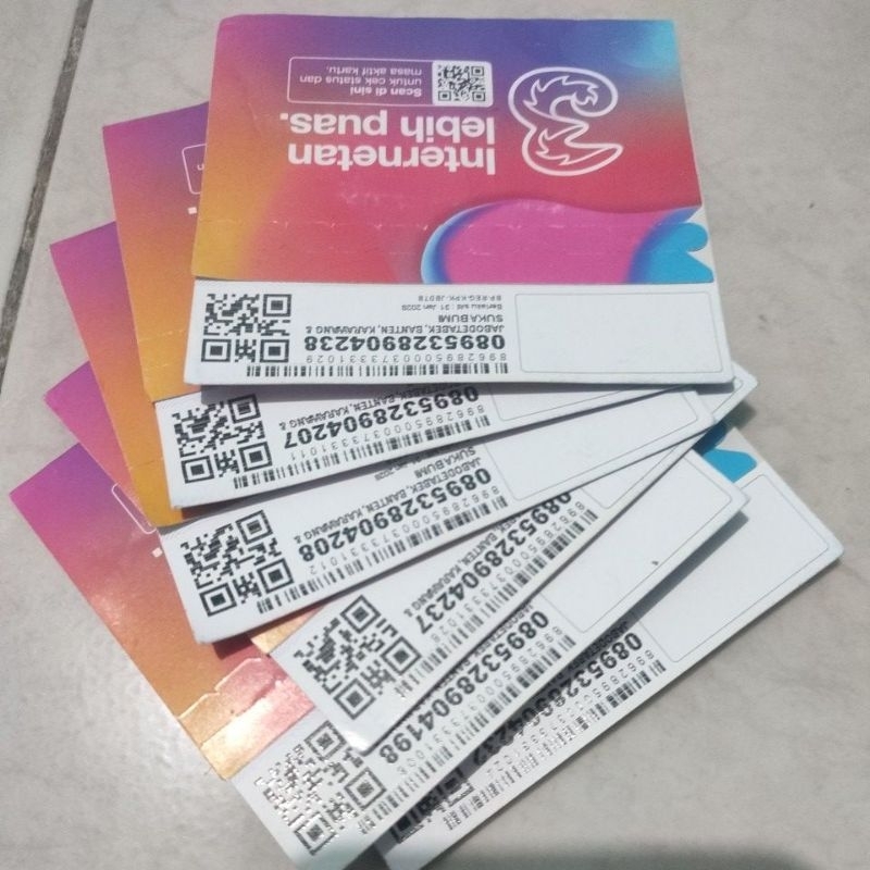 KARTU PERDANA 3 KUOTA