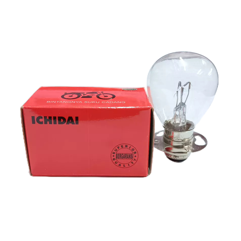 BOHLAM / BOLA LAMPU DEPAN RX KING LAMA OLD / RXK - RXS / SPESIAL / SPECIAL - RXZ 12V 35 WATT STANDAR