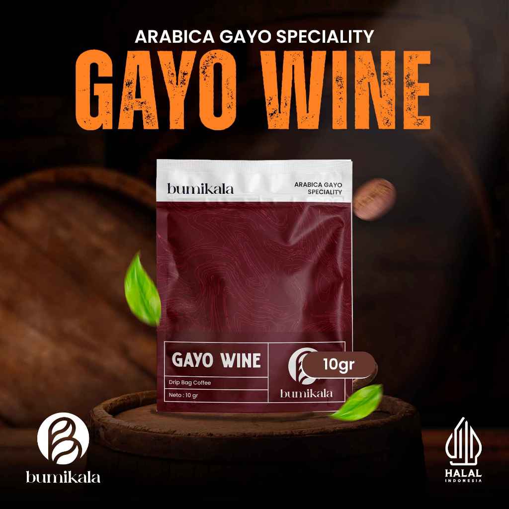 DRIP BAG COFFEE / KOPI FILTER ARABIKA GAYO WINE PROSES | Specialty | Single Origin