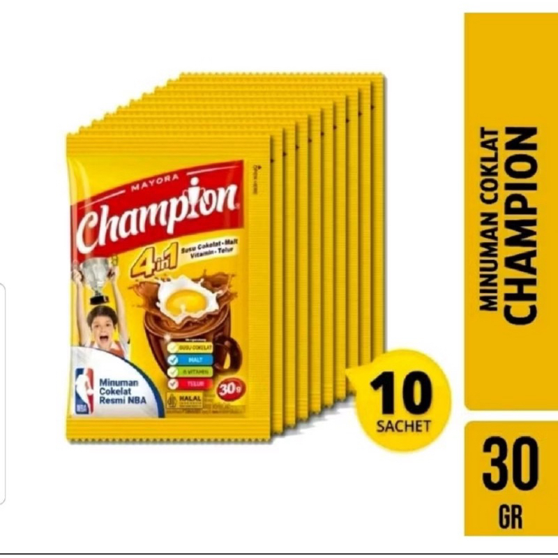 

Susu Cokelat Champion | Susu Coklat By Energen