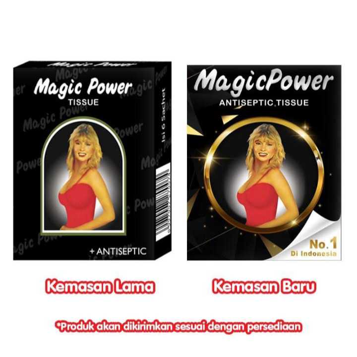 Tisu magic [bisa COD] tissu super magic man isi 6 sashet