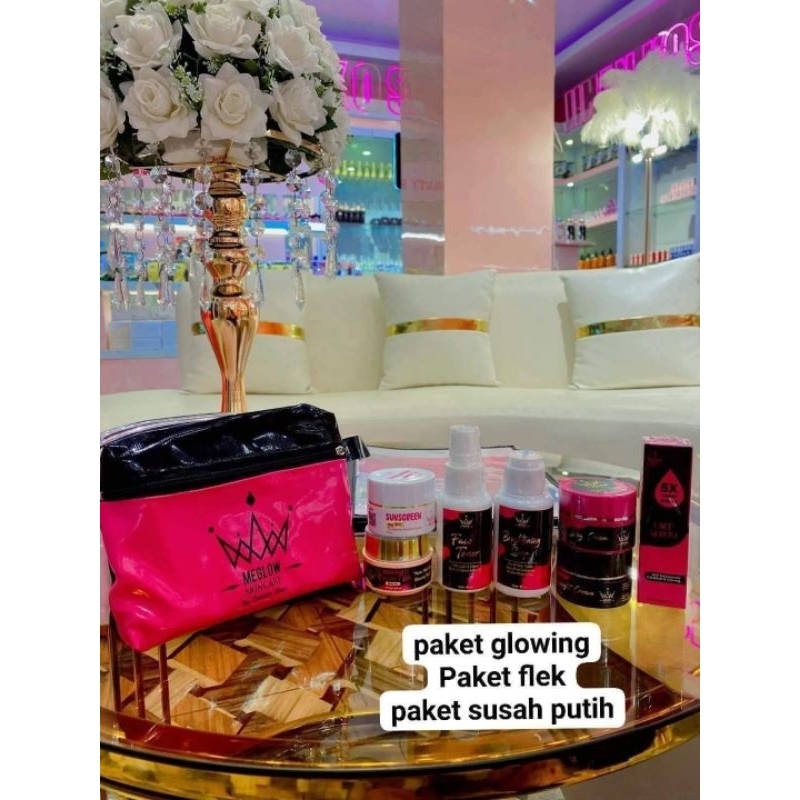 paket lengkap skincare meglow