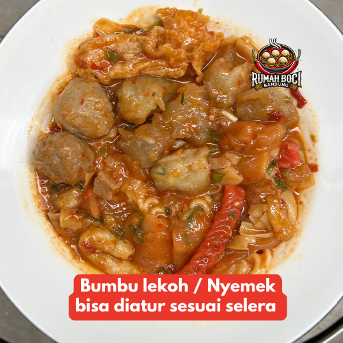 

Seblak BaCiTul + Kerupuk + Siomay + Bakso Sapi | Seblak Lekoh Instan