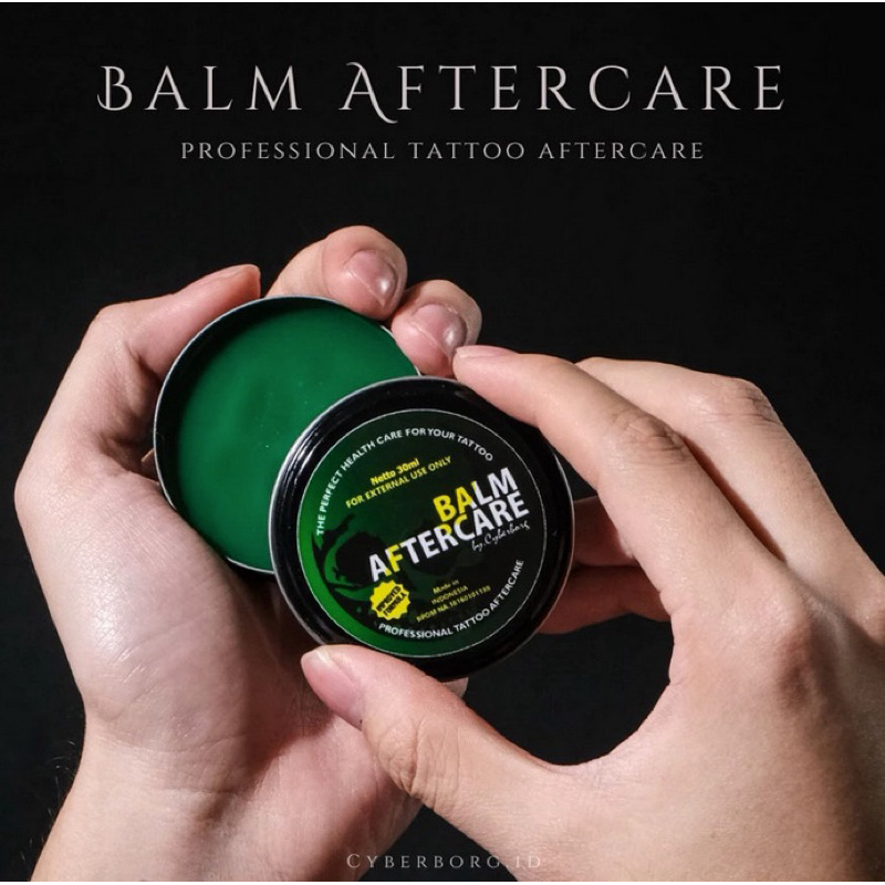 (1 BOX / 12 PCS) 8ml CYBERBORG PUSAT LANGSUNG KIRIM READY Balm Aftercare After Care Pelembab Tattoo 