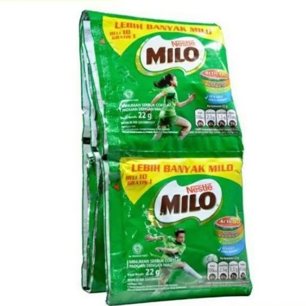 

1 Renteng Susu Bubuk Milo - Minuman Sachet - Minuman Bubuk Kemasan