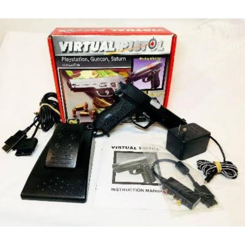 PS1 Virtual Pistol Guncon Game source psone