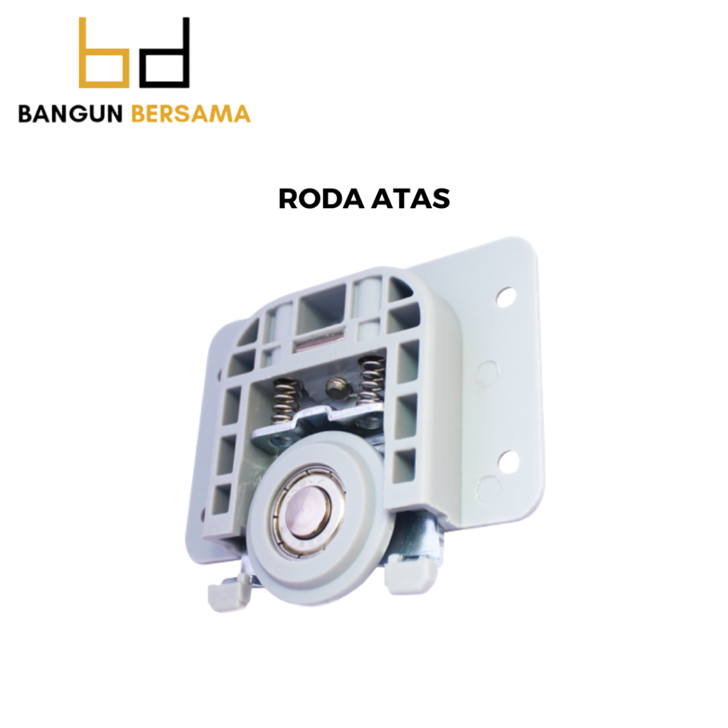 Roda Lemari Sliding Slowmotion Sliding Door SD 452 Roda Saja 2 Pintu