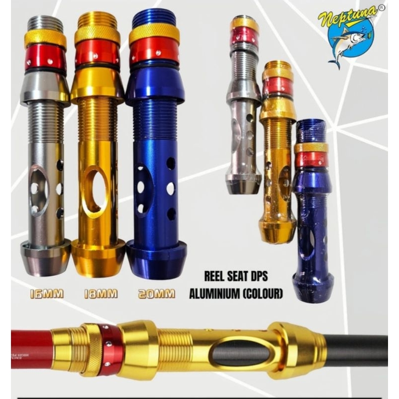 REEL SEAT DPS ALUMUNIUM (COLOUR)