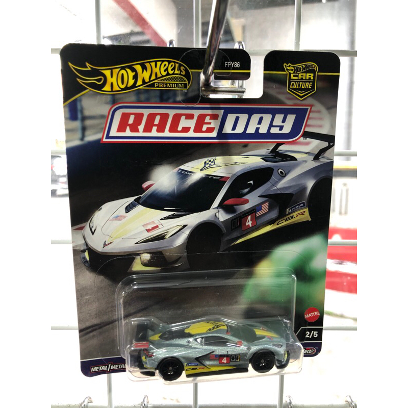 Hotwheels premium corvette c8.R