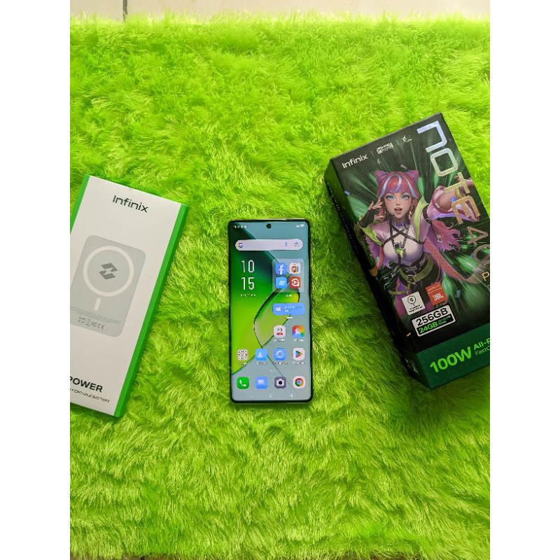 Infinix not 40 pro plus 5G Ram 12/256 super mulus like new