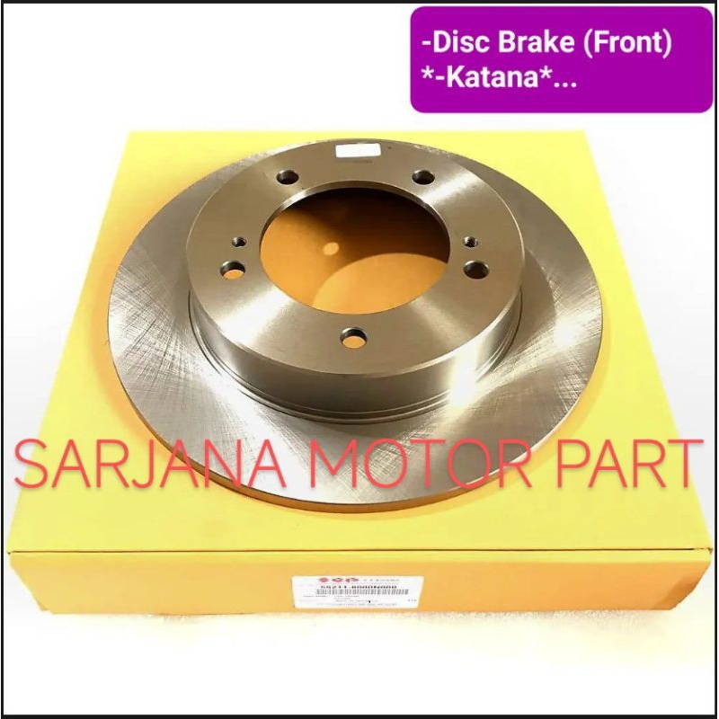 piringan rem cakram belakang katana