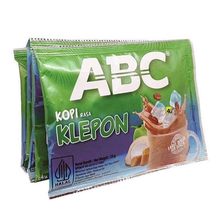 

Kopi ABC Klepon 1 Renteng isi 10